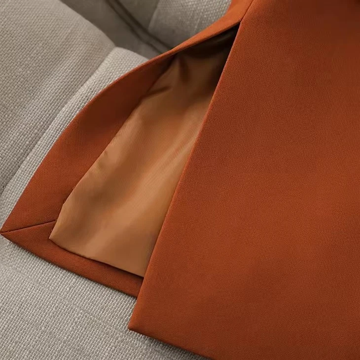 Elegant Solid Color Ladies Suits4